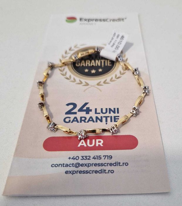 Bratara de aur (AG32 B27153.1) 2 ANI GARANTIE!
