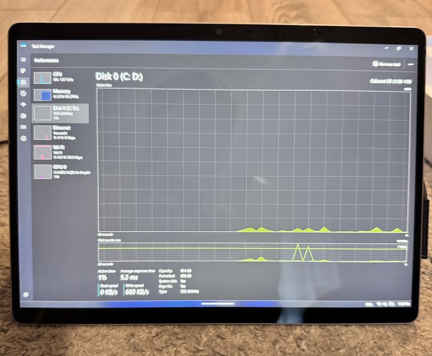 Vand Microsoft SurfacePro 8  - 1 TB SSD, i7