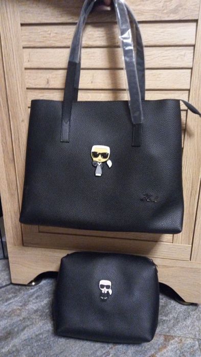 Set geanta + portofel