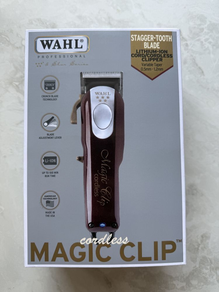 Wahl Masina De Tuns Profesionala Magic Clip 5* Cordless