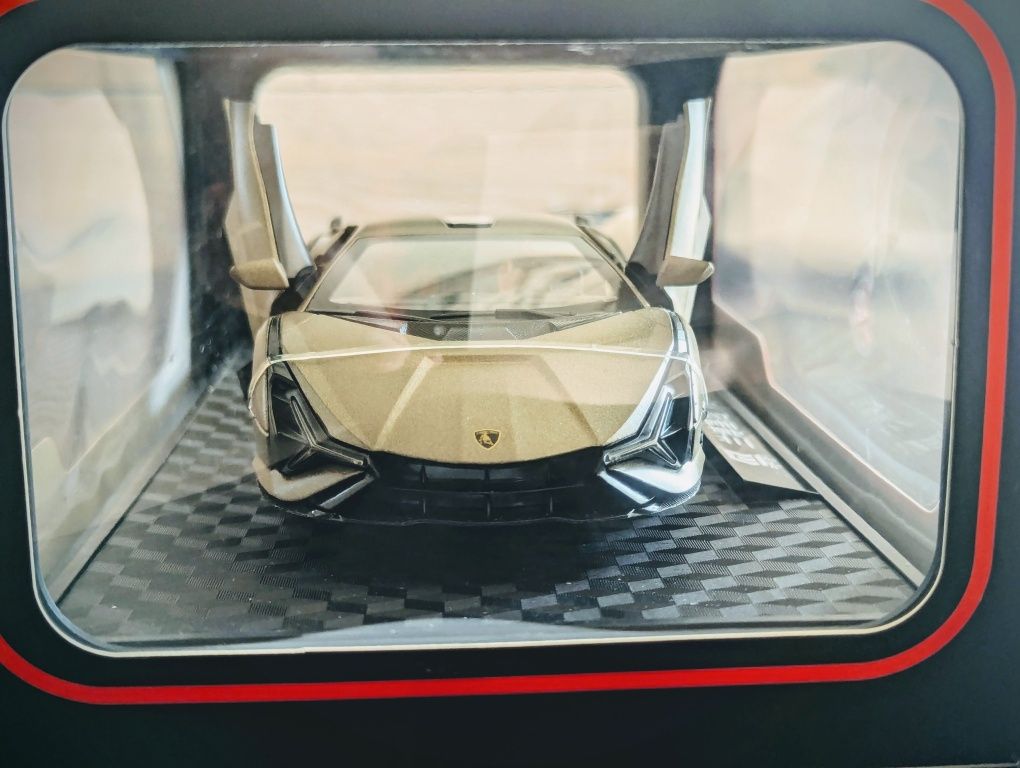 Метална количка Lamborghini Sian fkp 37 (Diecast мащаб 1:24)