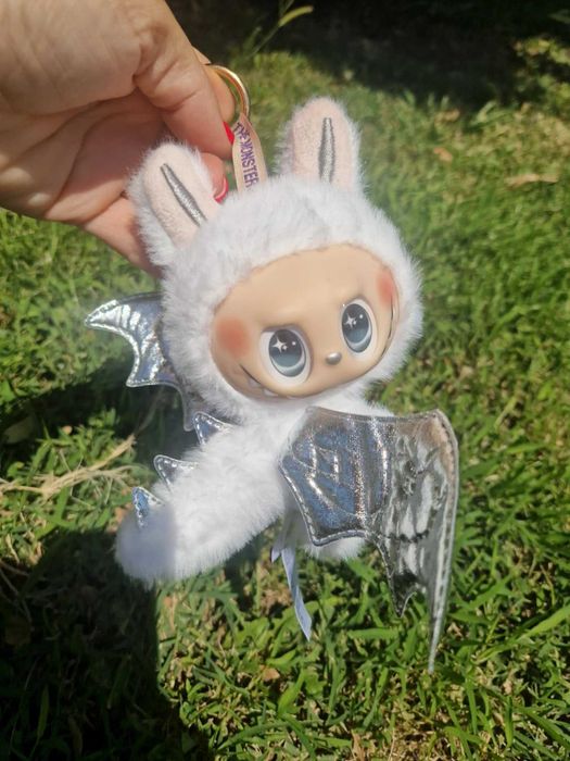 Zimomo Angel inger figurina plus breloc 17 cm aripi coada țepi