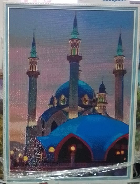 Алмазная вышивка, картина, размер - 50х70см,- 5000т