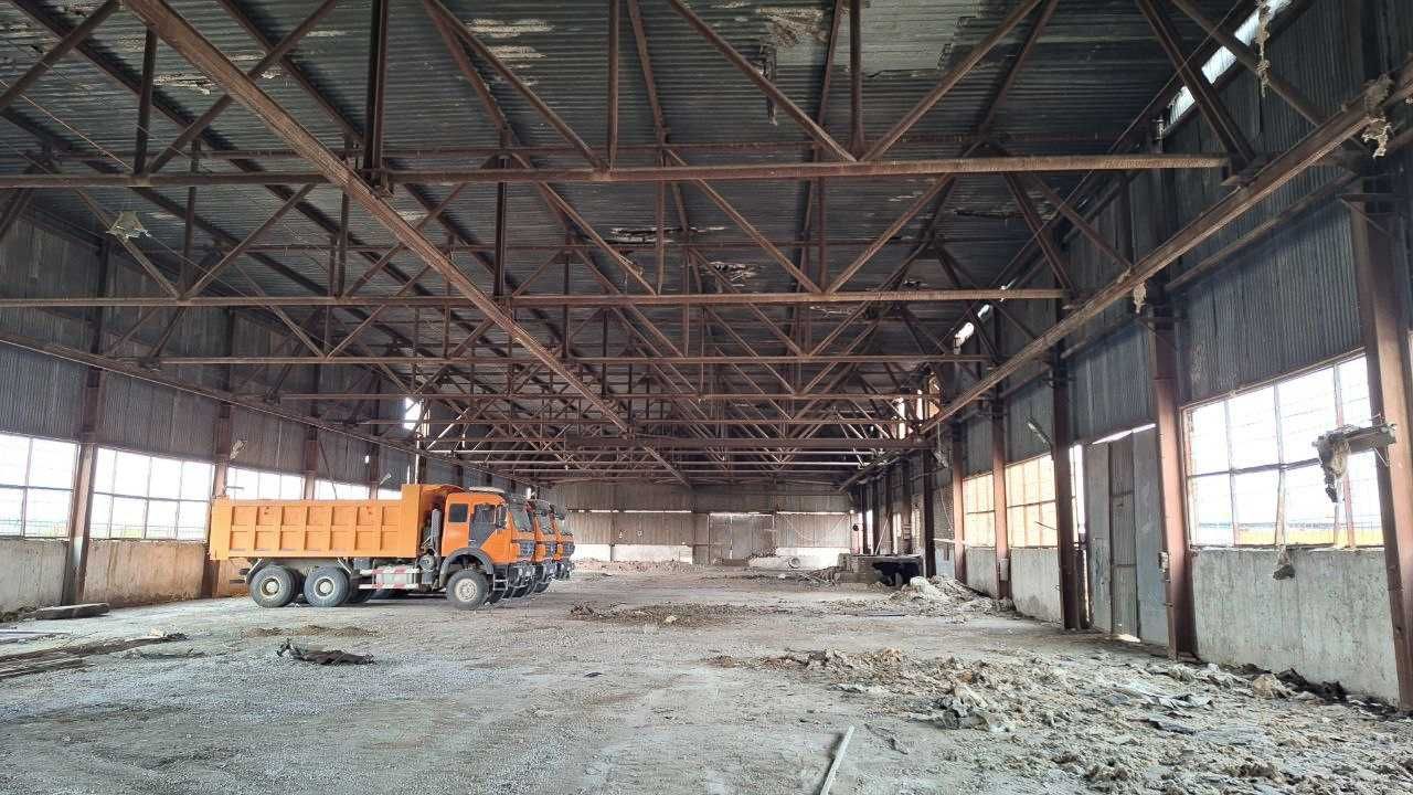 Ангар & жд ветка база 1,2га площадь (800кв) бн ижара аренда берилади
