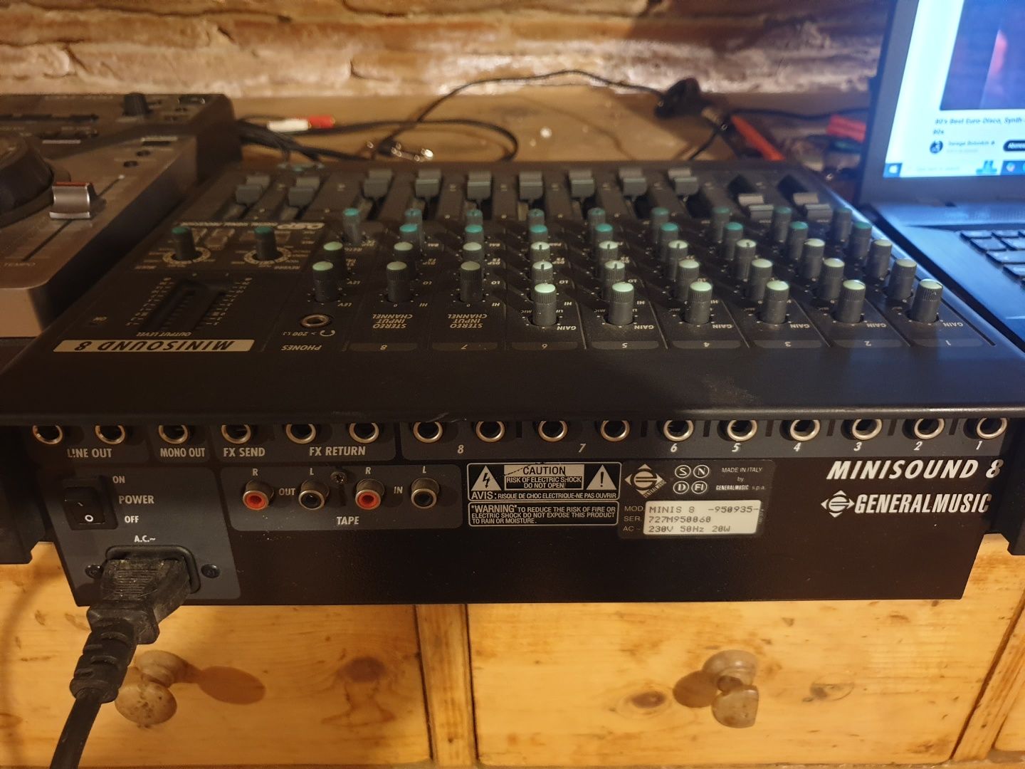 Amplificator Dynacord SL1200/EV CPS2/Generalmusic minisound8