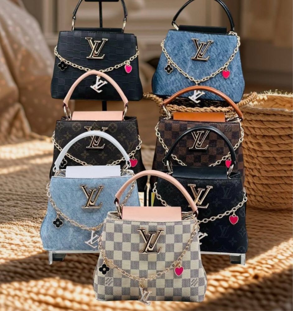 Дамски чанти Louis Vuitton/Guess/Calvin Klein