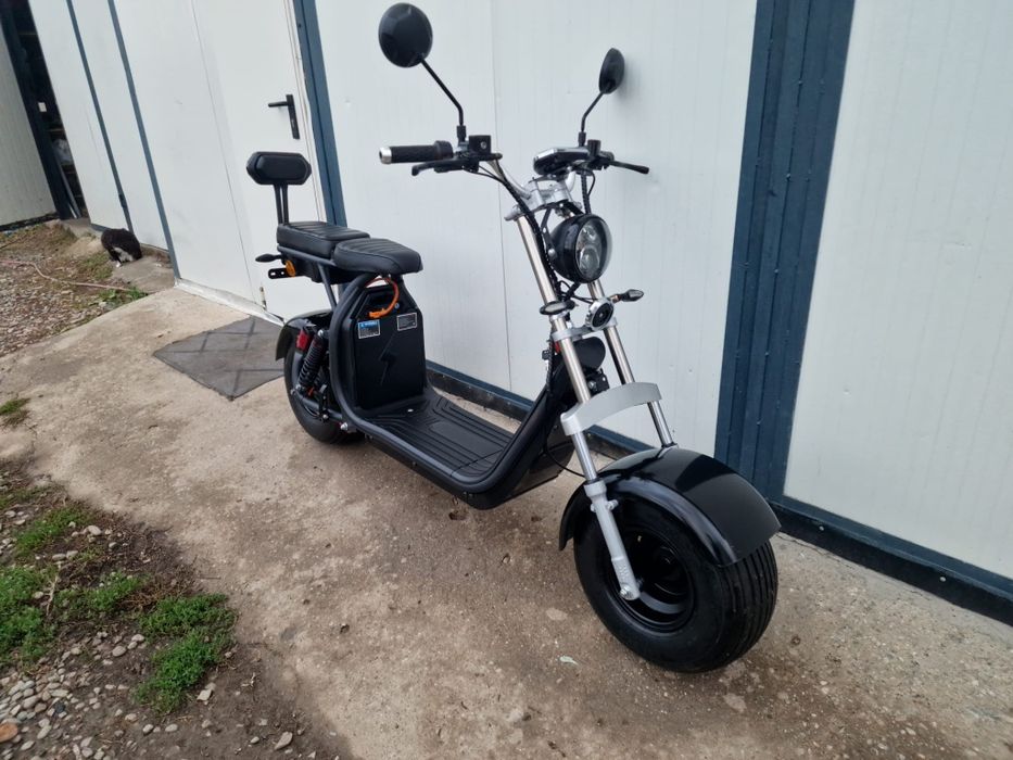 Scuter electric tip Harley – 60V 20Ah, autonomie mare, doar 330 km!