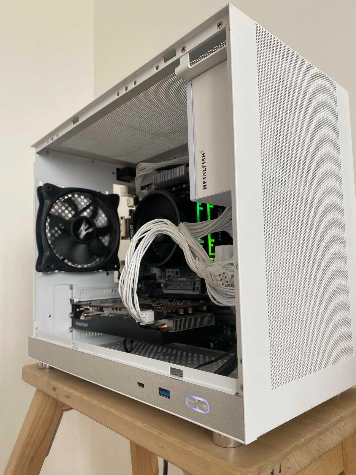 КОМПАКТЕН | Геймърски | RX 6600 | Ryzen 5 2600X | 24 RAM