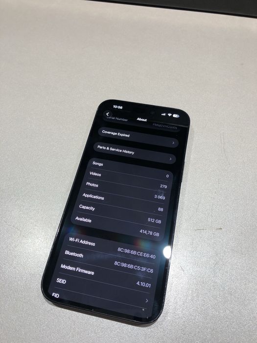 iPhone 14 Pro Max 512Gb 100% Battery