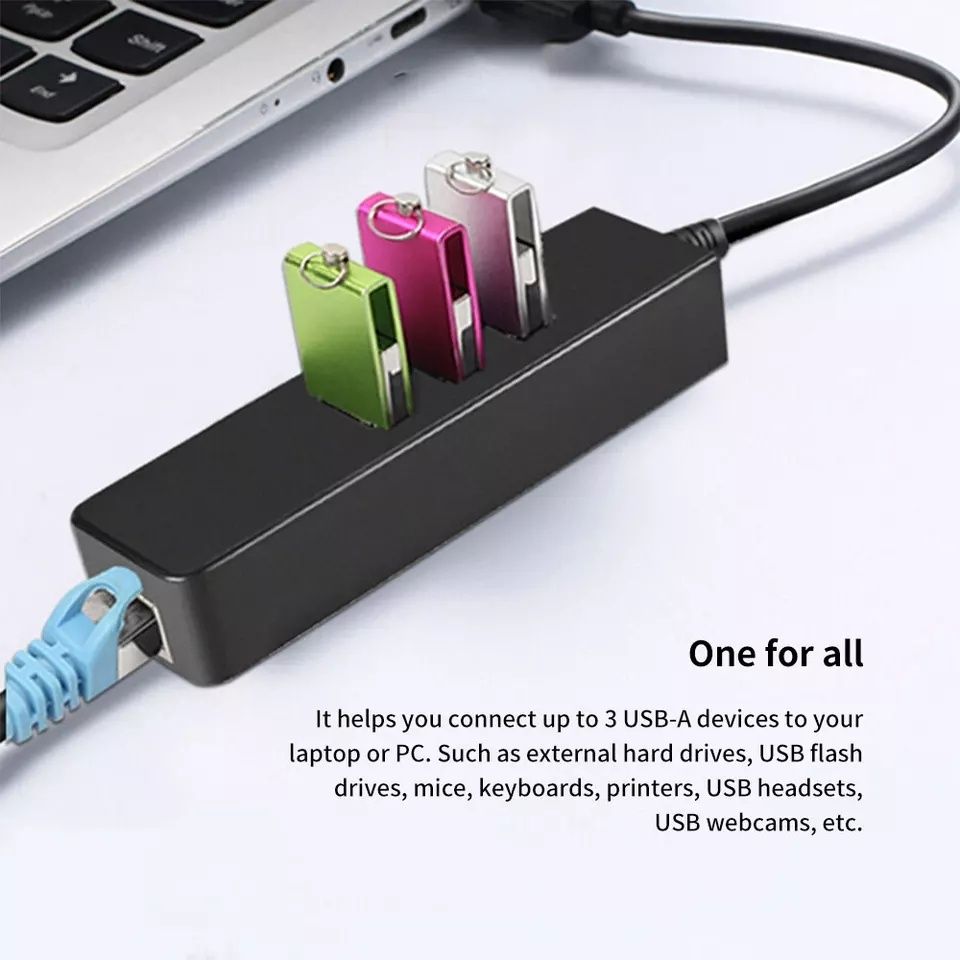 Переходник USB на LAN, Ethernet до 1000 мб/с. Алматы