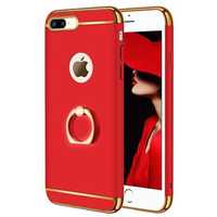 Husa telefon Apple Iphone 8 Plus ofera protectie 3in1 Ultrasubtire Red