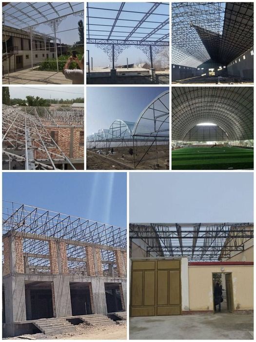 Biz sizlar uchun xar xil turdagi tom naves katta binolardi ustunsiz yo