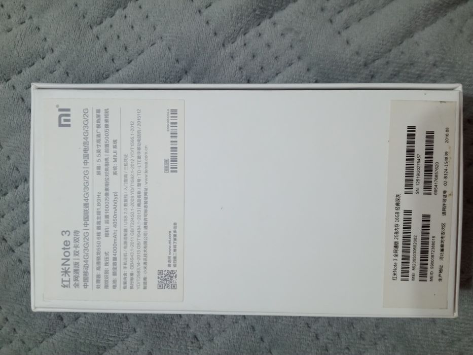 Телефон редми нот 3