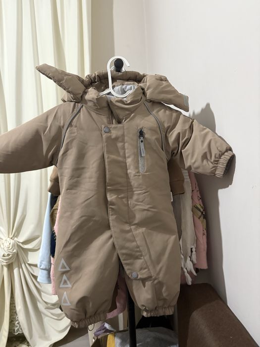 Зимний детский комбинезон