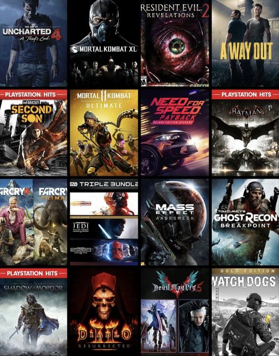 игры на пс 5 версии уневирсал