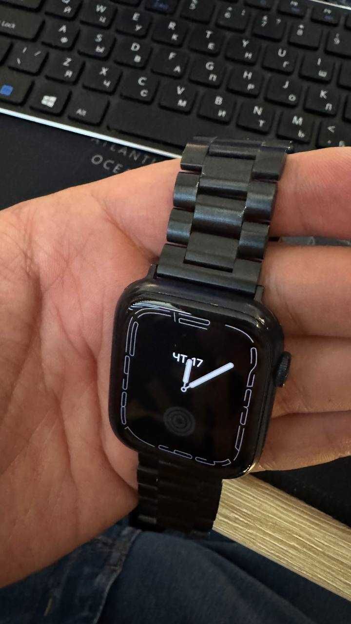 Apple Watch Series 7 45mm Midnight (Черные)