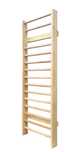 Spalier Gimnastica Standard, 230x80 cm, Lacuit Natur, 14 Bare - M130L