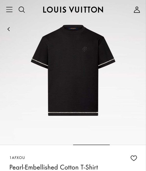 Tshirt Louis Vuitton Тенска LV 2025 нов модел 1AFXOU