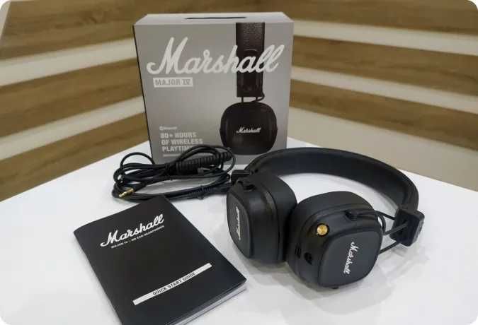 Marshall Major IV — беспроводные наушники