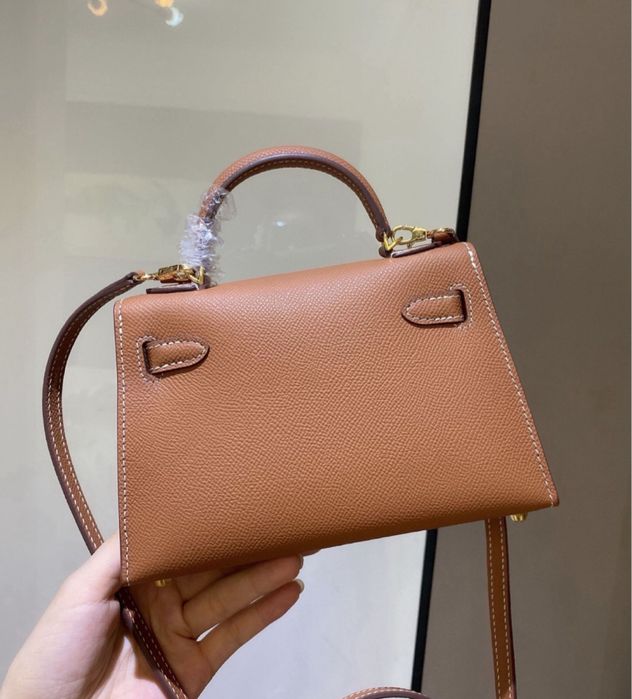 Geanta Hermes Kelly piele naturala pe comanda