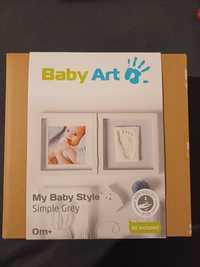 За новородено: рамка със снимка и отпечатък Baby Art