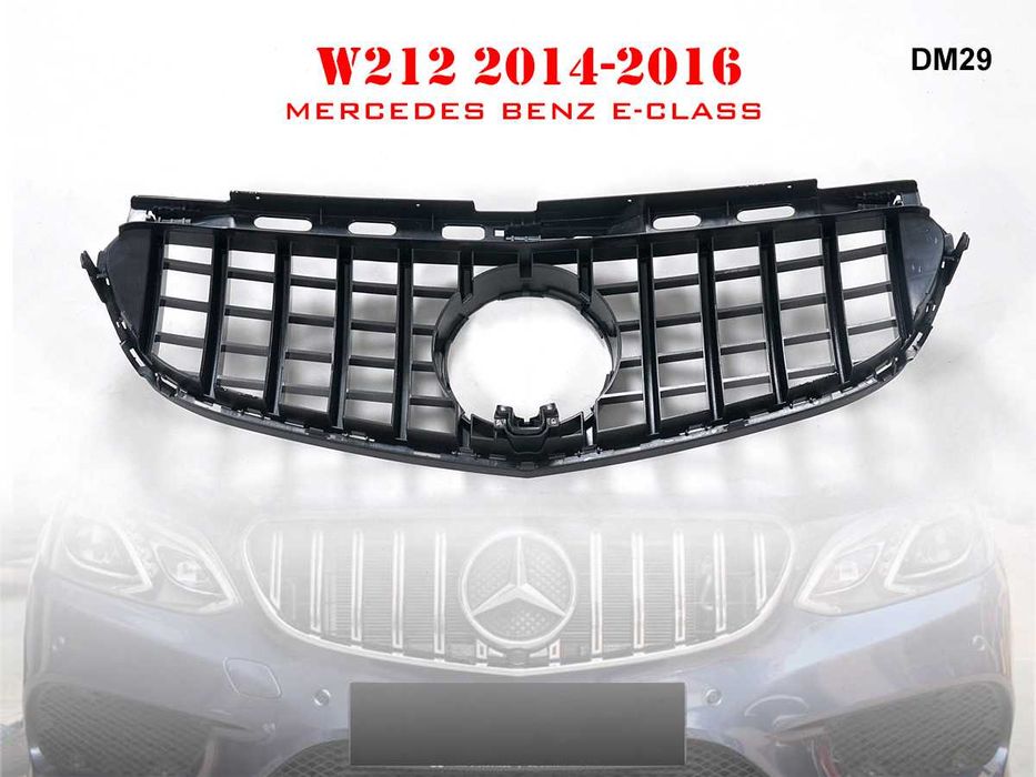 Grila Frontala AMG Sport Neagra Tip GT Mercedes E W212 14-16 AMG