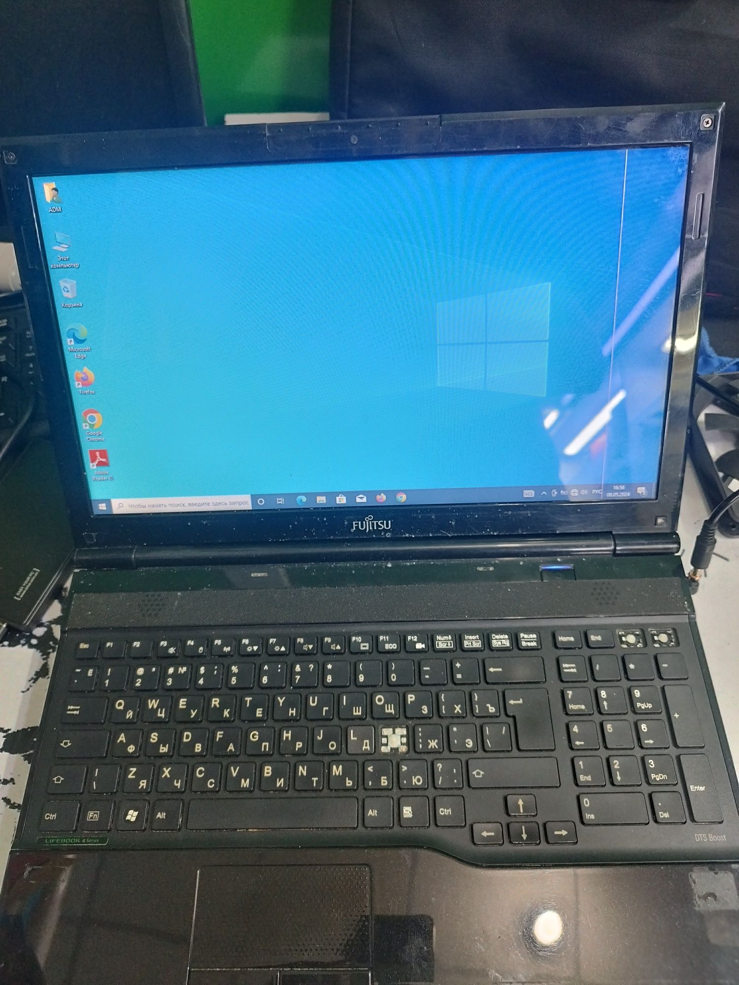 Ноутбук рабочий на процессоре intel I3 ssd 480gb