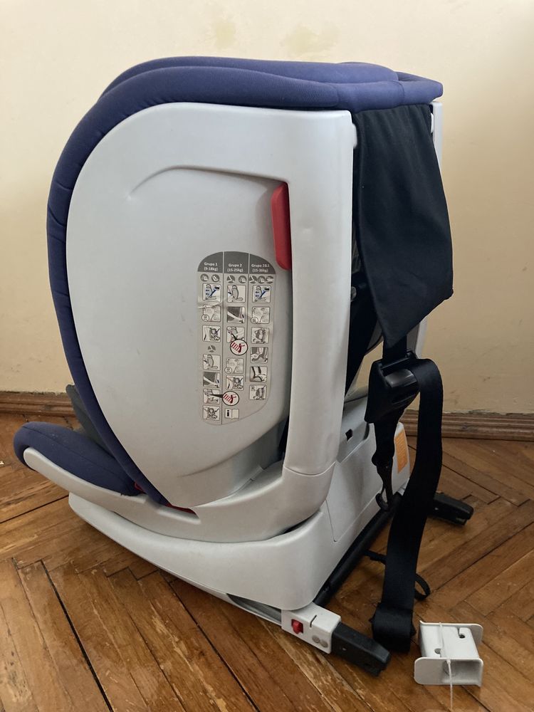 Scaun auto cu Isofix grupa 0-36 kg cu prindere in 5 puncte