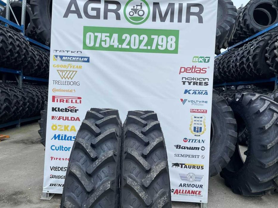 Cauciucuri noi de tractor spate R36 cu 10pliuri Kabat 9.5-36