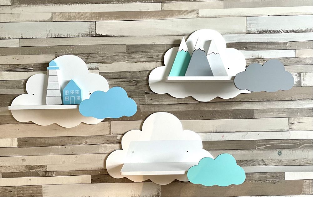 Детска етажерка къщичка