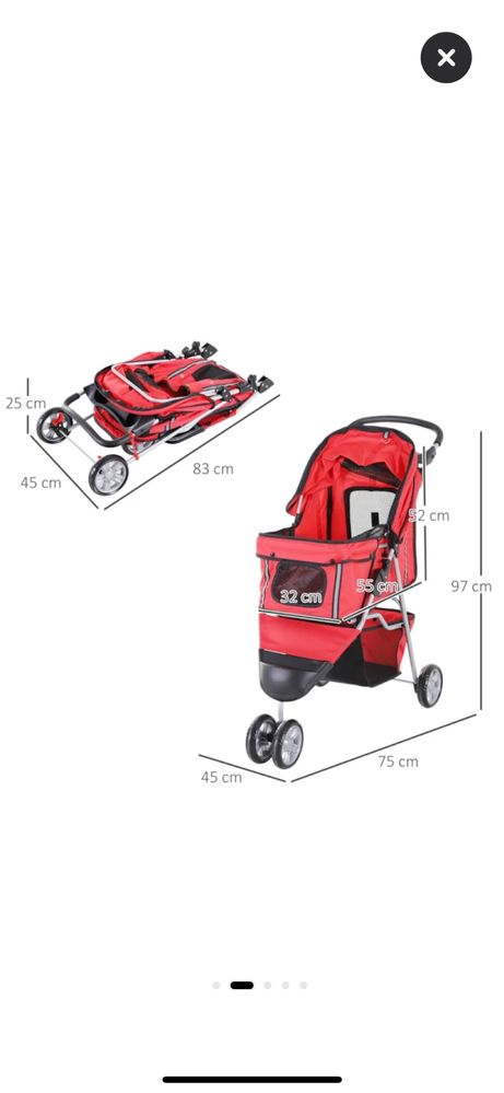 Carut caini/pisici max 10 kg