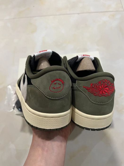 Travis Scott x Air Jordan 1 Low OG “Black Olive”