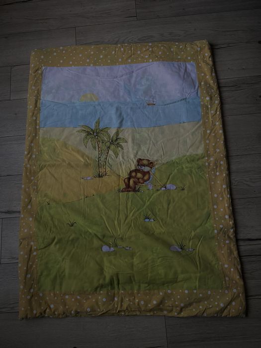 Обиколник за детско легло+олекотена завивка