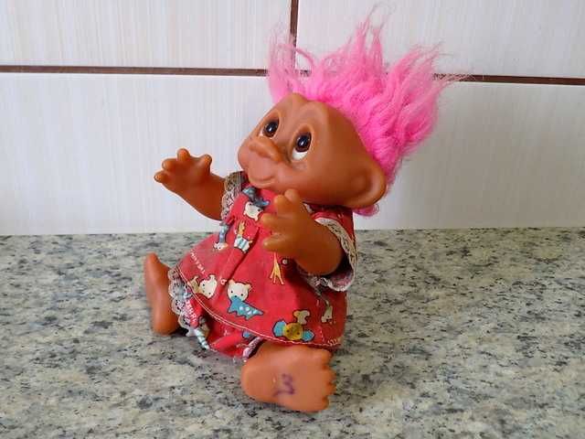 Troll vintage de colectie /  1990.  / Plata avans / T. gratuit posta