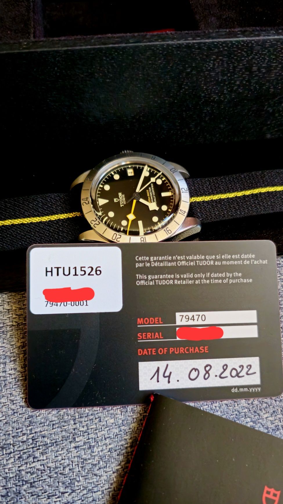 Tudor Black Bay Pro GMT - Отлично състояние, гаранция до 08.2027