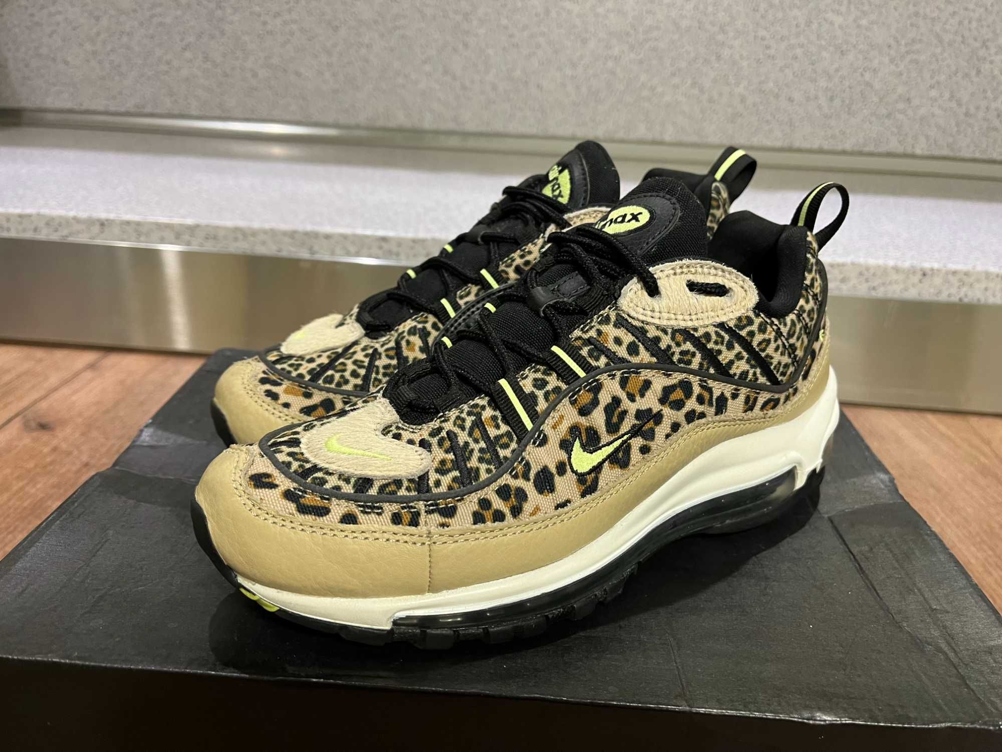 ОРИГИНАЛНИ *** Nike Air Max 98 Premium " Leopard "