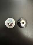 Set 4 capace jante aliaj Renault 57mm