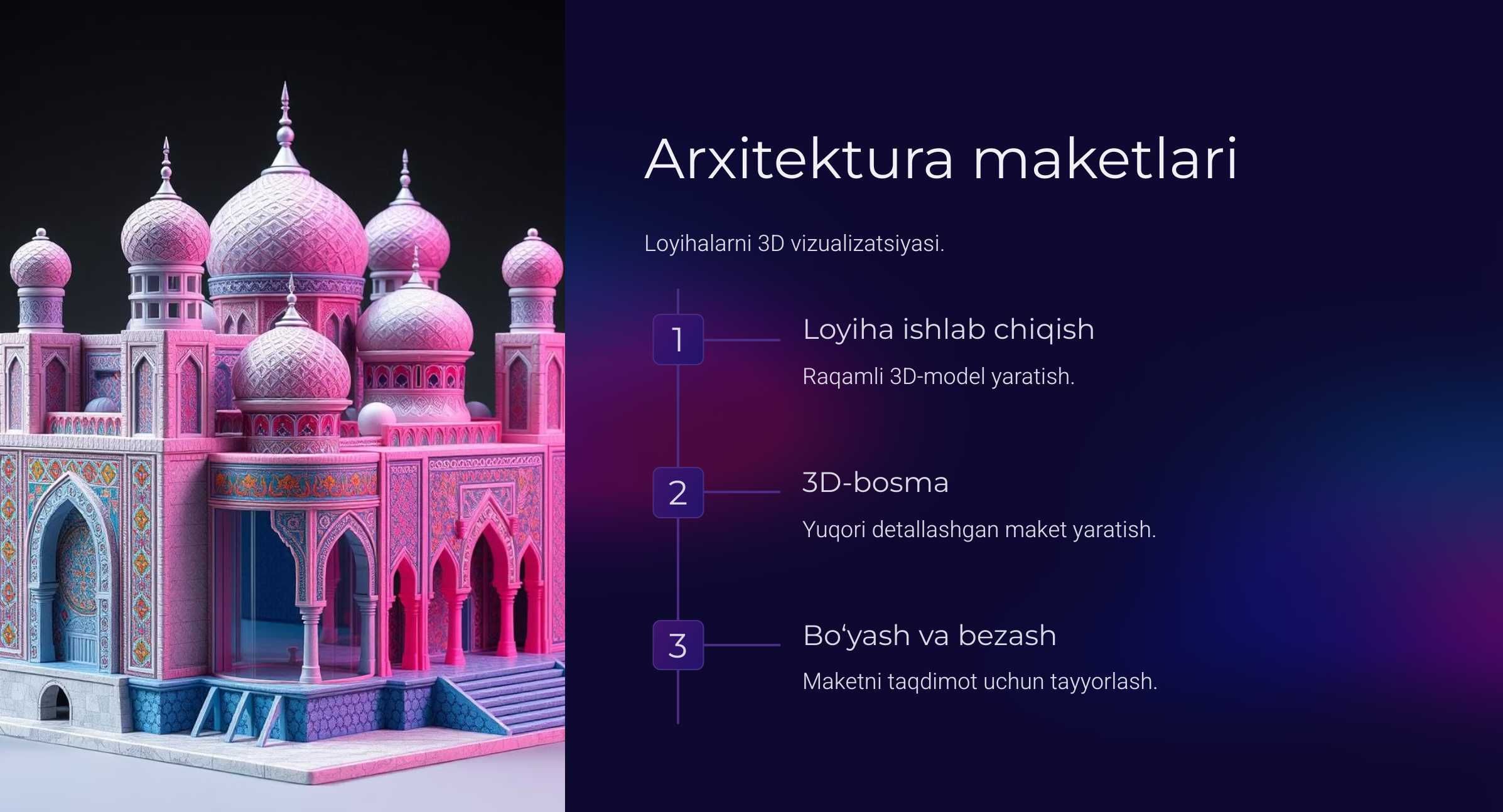3D Pechat Plastmassadan, Kichik Hajmdagi Detallarni Ishlab Chiqish!