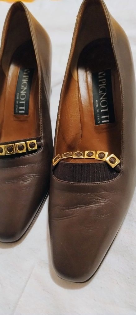 Pantofi cu toc mic- 6 cm Pignoti