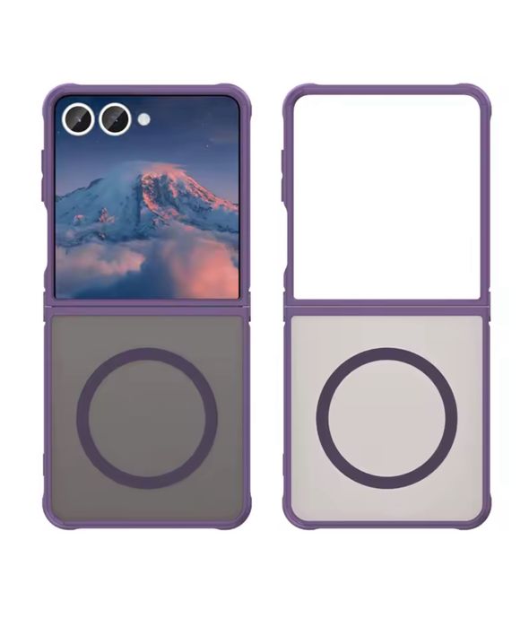 Samsung Z FLIP 7 Husa Magsafe Hard PC Fata Spate Mata