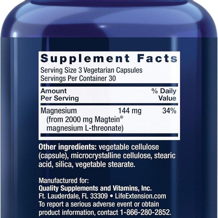 LifeExtension Neuro-Mag Magnesium