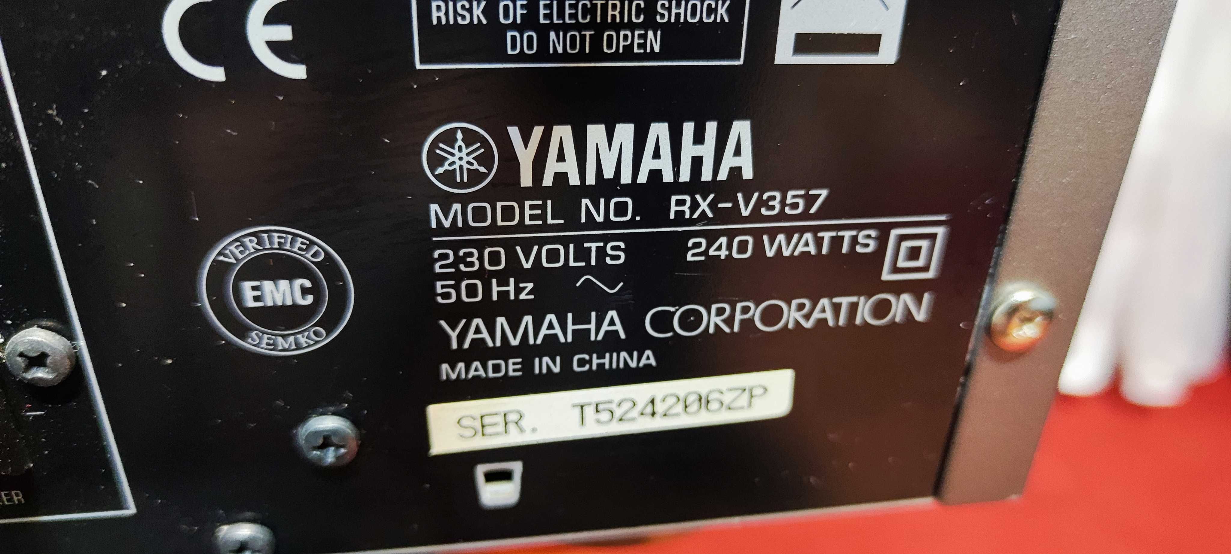 Amplificator Audio Yamaha RX-V357 Statie Audio Amplituner 2 x 110W