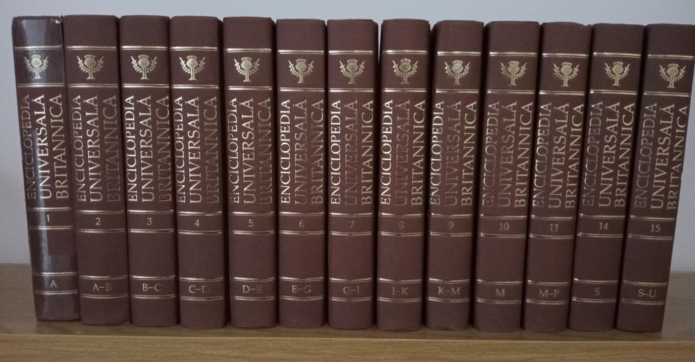 Enciclopedia Universala Britanica (vol. 1-11 si 14,15)