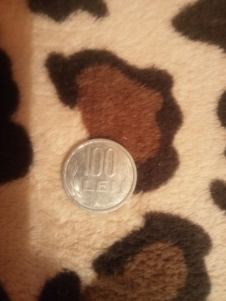 Monedă mihai viteazul 100lei