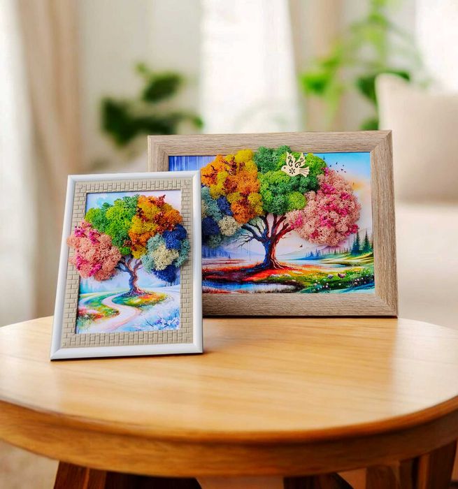 Декоративни пана със скандинавски мъх – оригинални подаръци