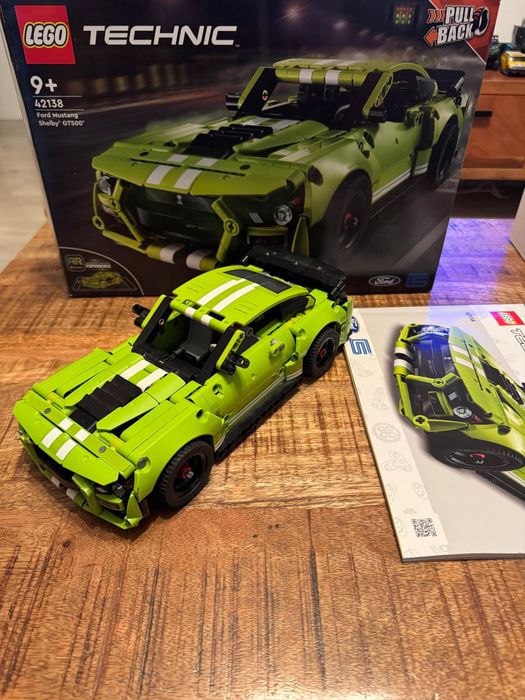 LEGO Technic - Ford Mustang Shelby GT500, 42138, verde