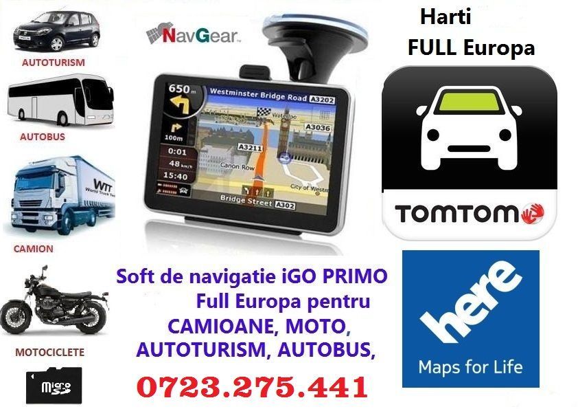 GPS UPDATE Harti GARMIN,Serioux,Piloton,Evolio,Smailo, GPS