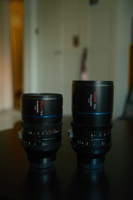SIRUI 50mm + 100mm T2.9 1.6x Full-Frame Anamorphic VENUS (E mount)