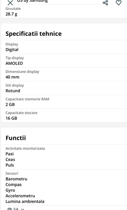 Ceas Galaxy Watch 6