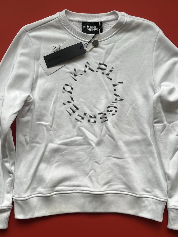 Karl Lagerfeld : Circle Logo Sweatshirt - Нова ХS / Оригинал